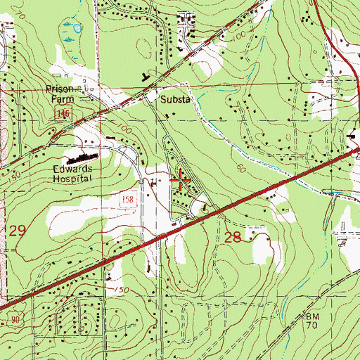 Topographic Map of Greek Orthodox Church Holy Mother of God, FL