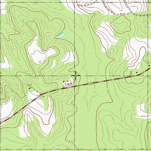 Topographic Map of Good Shepherd Catholic Church, FL