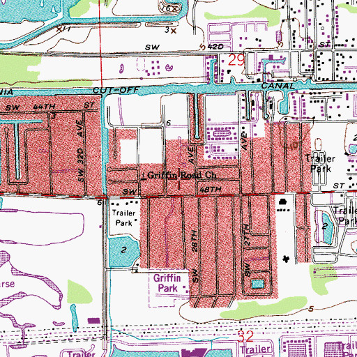 Topographic Map of Shining Hours Academy, FL