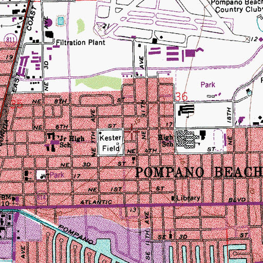 Topographic Map of Kiddle Kollege, FL