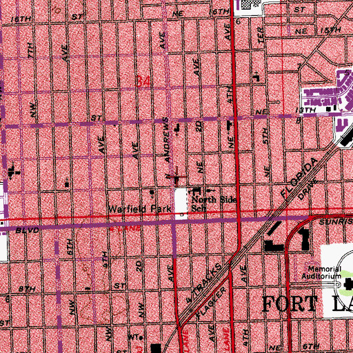 Topographic Map of Little Schoolhouse, FL