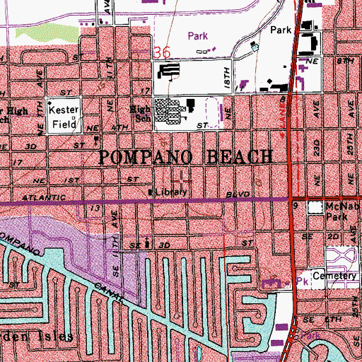 Topographic Map of Childrens Workshop, FL