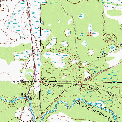 Topographic Map of Dutton Still, FL