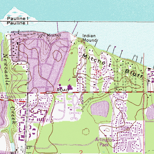 Topographic Map of Francis P Fatio Grant, FL