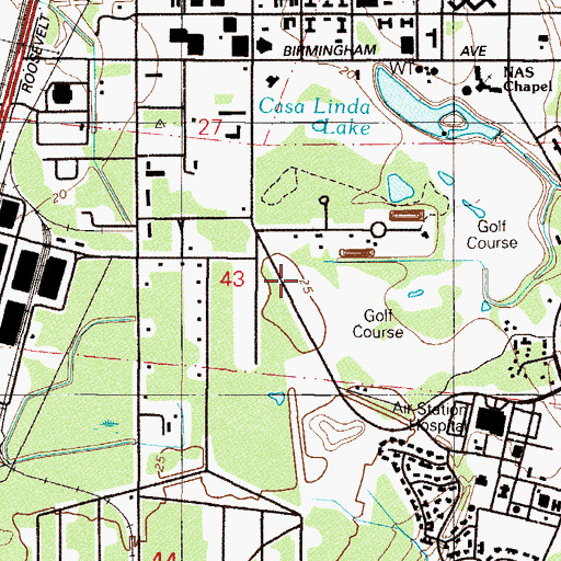 Topographic Map of Heirs of A E Ferguson Grant, FL