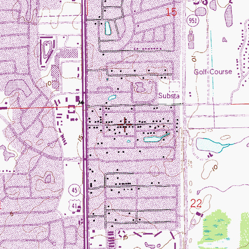 Topographic Map of Bethel Assembly of God Spanish Church, FL