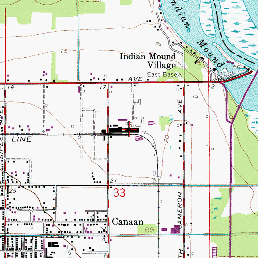 Topographic Map of Sipes Railroad Station, FL