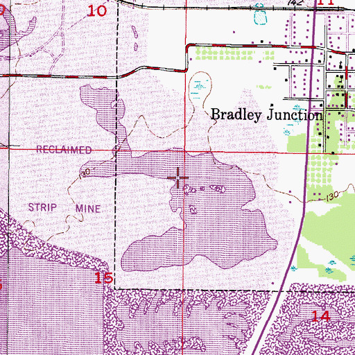 Topographic Map of Mill Bay (historical), FL