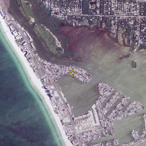 Aerial/Satellite Image of Punkin Key, FL