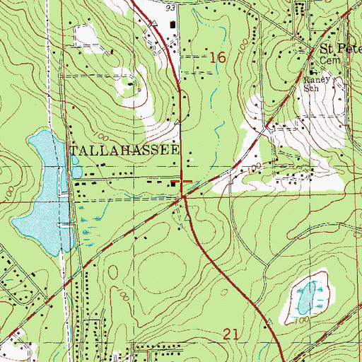 Topographic Map of Learning Tree Child Care, FL
