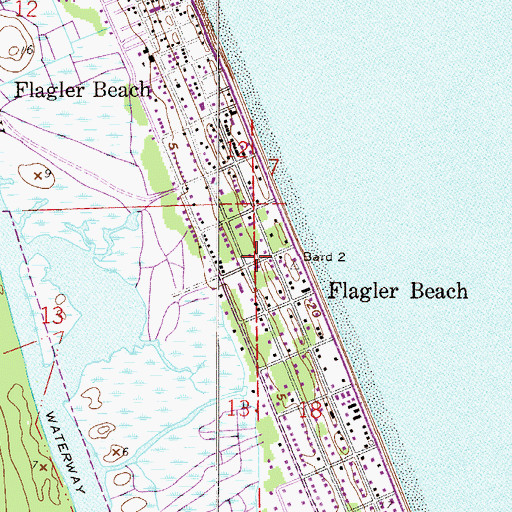 Topographic Map of Mother Seton Catholic Church, FL