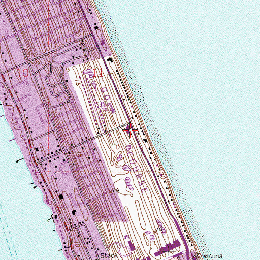 Topographic Map of Grace Lutheran Church, FL