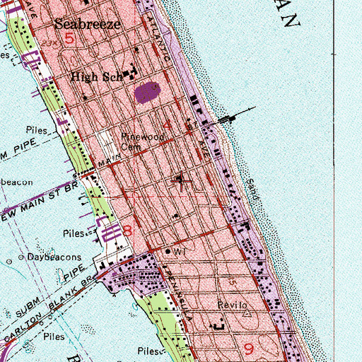 Topographic Map of Community United Methodist Church, FL