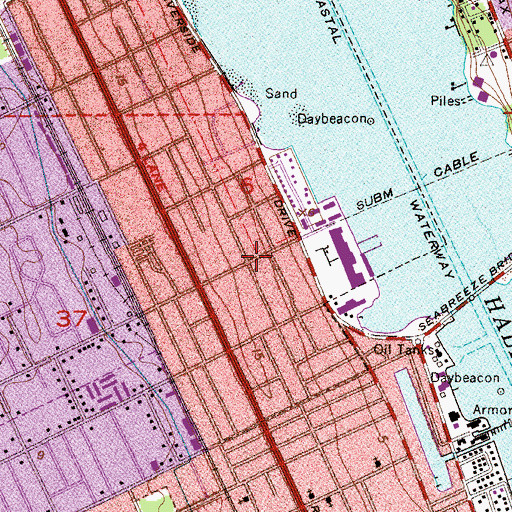Topographic Map of Christian and Missionary Alliance Church, FL