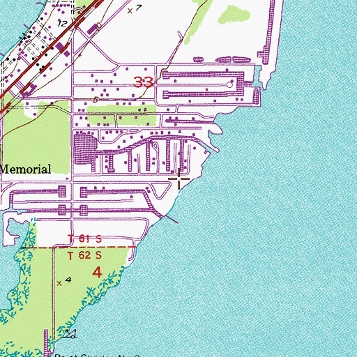 Topographic Map of Church of the Nazarene, FL