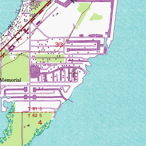 Topographic Map of Jehovahs Witnesses Church, FL