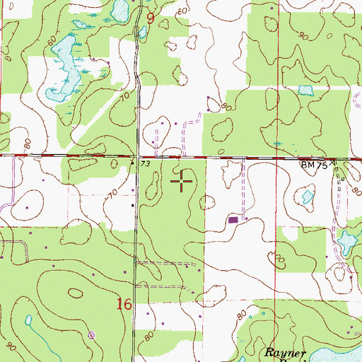 Topographic Map of Ministry for Justice and Reconciliation (historical), FL