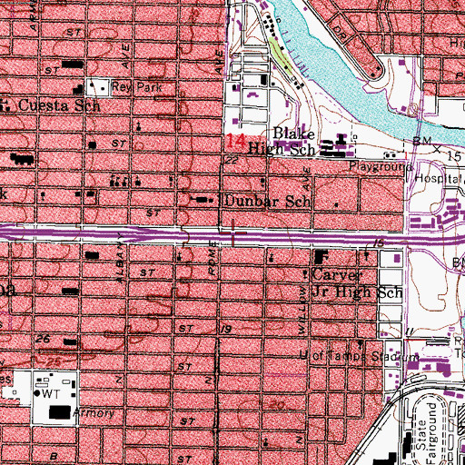 Topographic Map of The Church of Jesus Christ of Latter Day Saints, FL