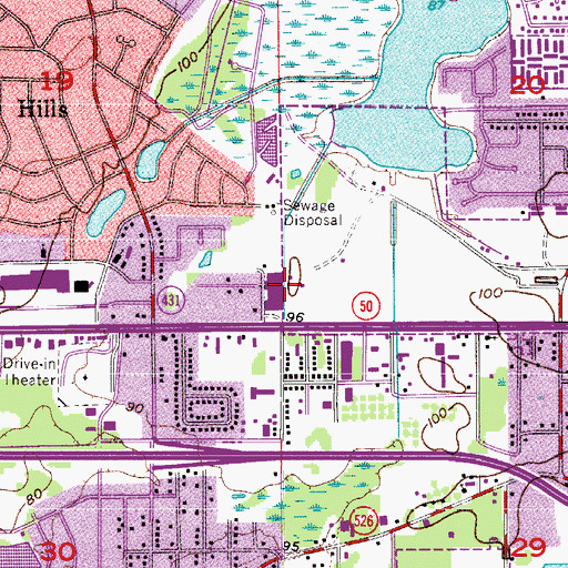 Topographic Map of Pal Academy, FL
