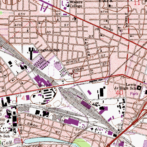 Topographic Map of Pentecostal Miracle Deliverance House of Prayer, FL