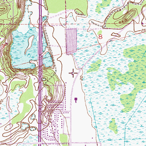 Topographic Map of The Church of Jesus Christ of Latter Day Saints, FL