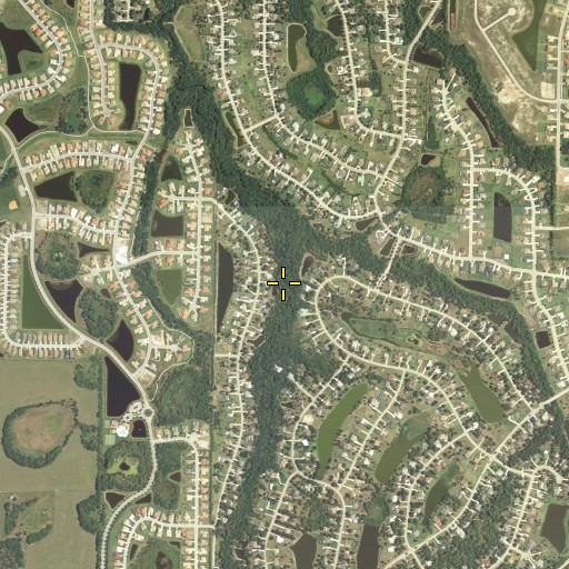 Aerial/Satellite Image of Riverhills Christian School, FL