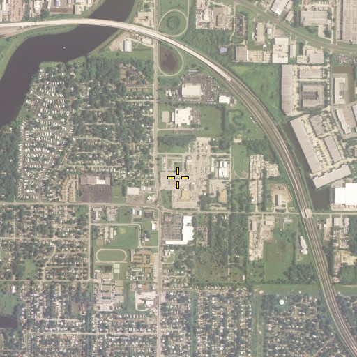 Aerial/Satellite Image of Nativity School, FL