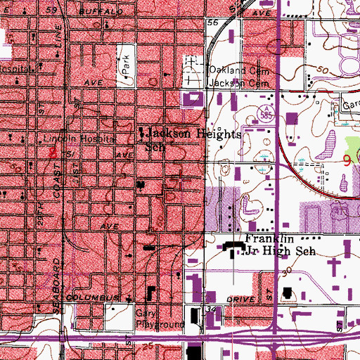 Topographic Map of Wimberly Preschool and Kindergarden, FL