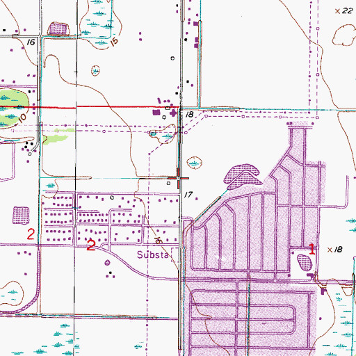 Topographic Map of Active Learning Preschool, FL
