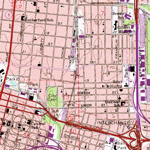Topographic Map of Christ the King, FL