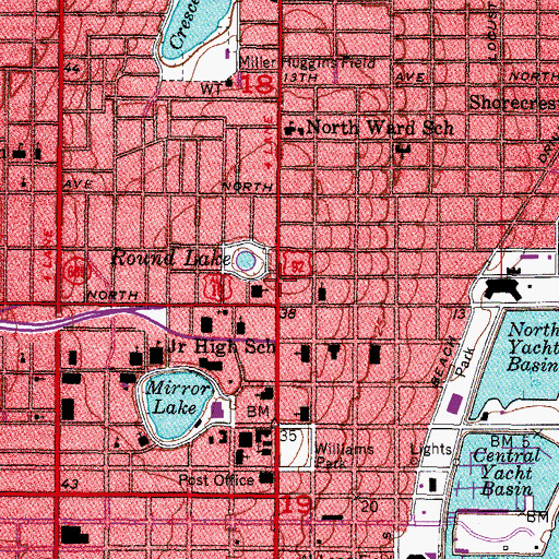 Topographic Map of Episcopal Diocese of Southwest Florida, FL