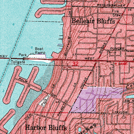 Topographic Map of Everlasting Bread of Life, FL