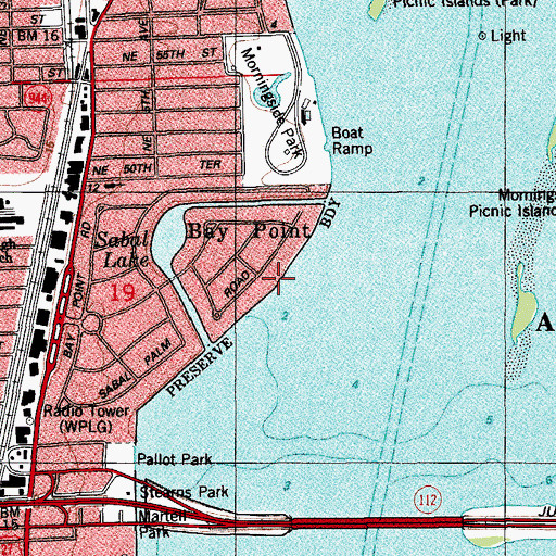 Topographic Map of Freedom Christian Academy, FL