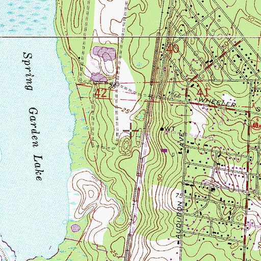 Topographic Map of New Hope Church, FL