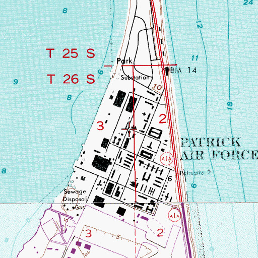 Topographic Map of Holy Trinity Episcopal School, FL
