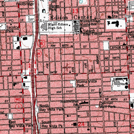 Topographic Map of Happy Nest Learning Center, FL