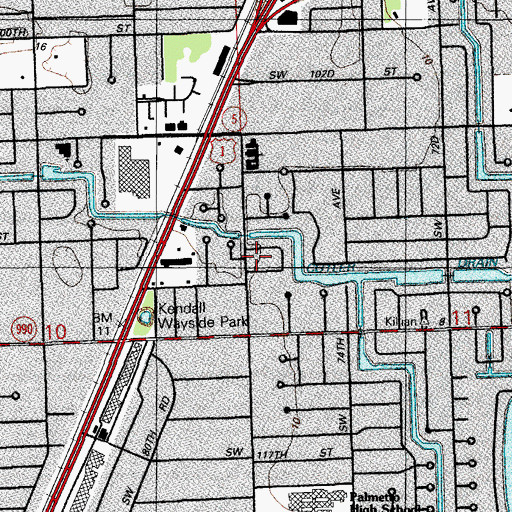 Topographic Map of House of Learning, FL