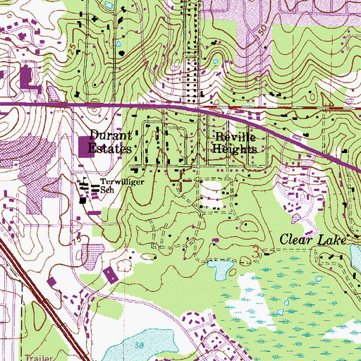 Topographic Map of A Childs Place - Number 2, FL