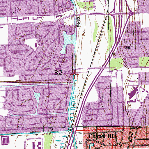 Topographic Map of Jewish Community Day School Palm Beach County, FL