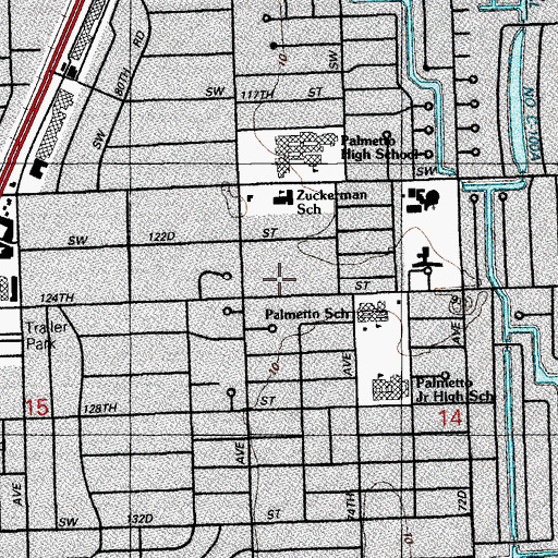 Topographic Map of Conchita Espinosa Academy, FL
