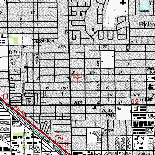 Topographic Map of Good Shepherd Lutheran Preschool Center, FL