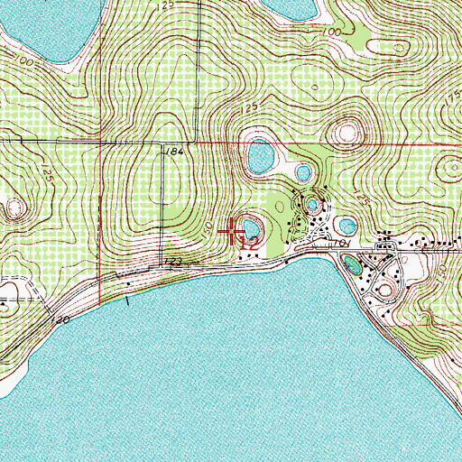 Topographic Map of Africa Inland Mission, FL