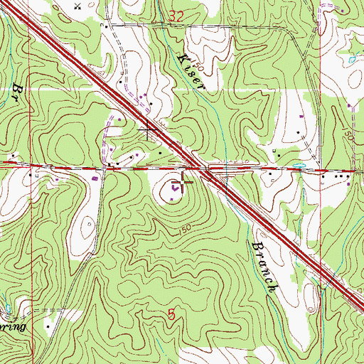 Topographic Map of Galilean Academy, FL