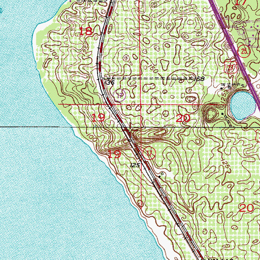 Topographic Map of View Station, FL