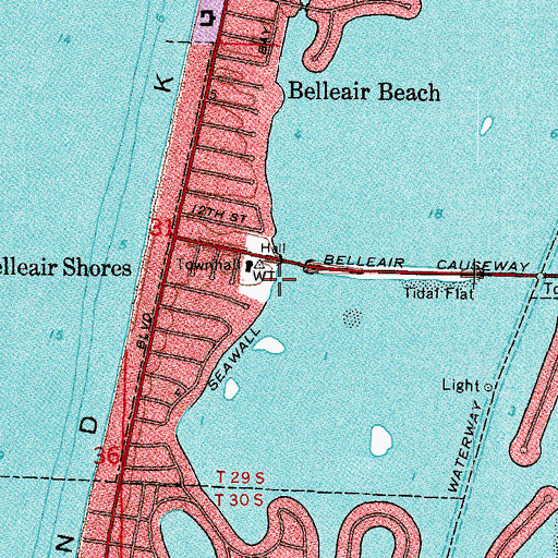 Topographic Map of Shell Point, FL