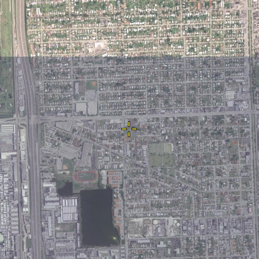 Aerial/Satellite Image of Dixie Park, FL