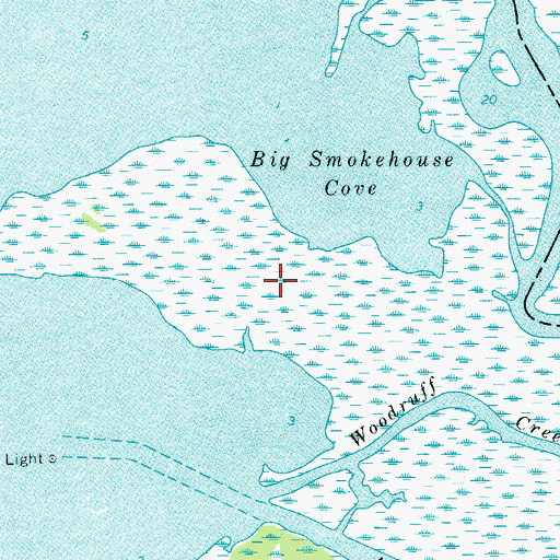 Topographic Map of Mothers Arms, FL