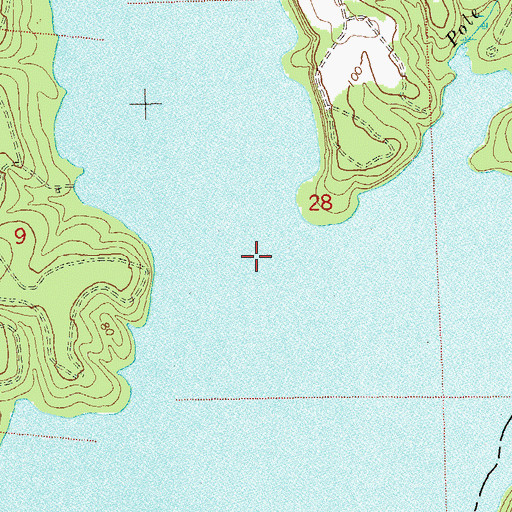 Topographic Map of Little River, FL