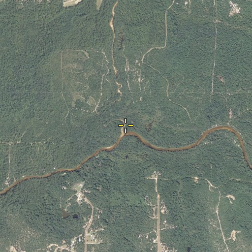 Aerial/Satellite Image of Poverty Creek, FL