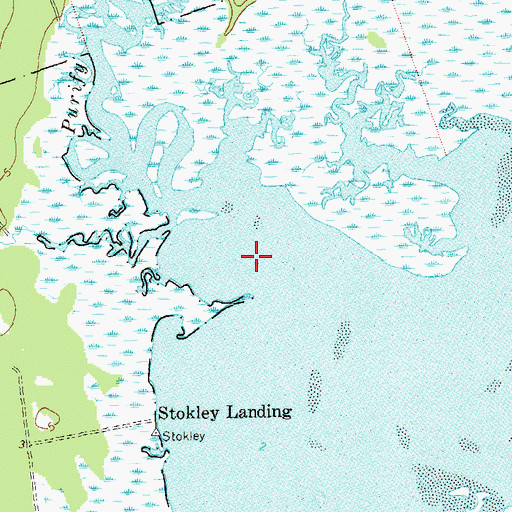 Topographic Map of Purify Creek, FL